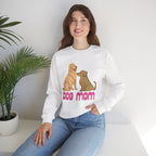 Dog Mom Sweatshirt — Cute Cartoon Dogs "Dog Mom" Crewneck