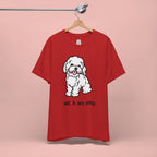 Me & My Dog T-Shirt — Cute Cartoon Puppy Tee for Dog Lovers