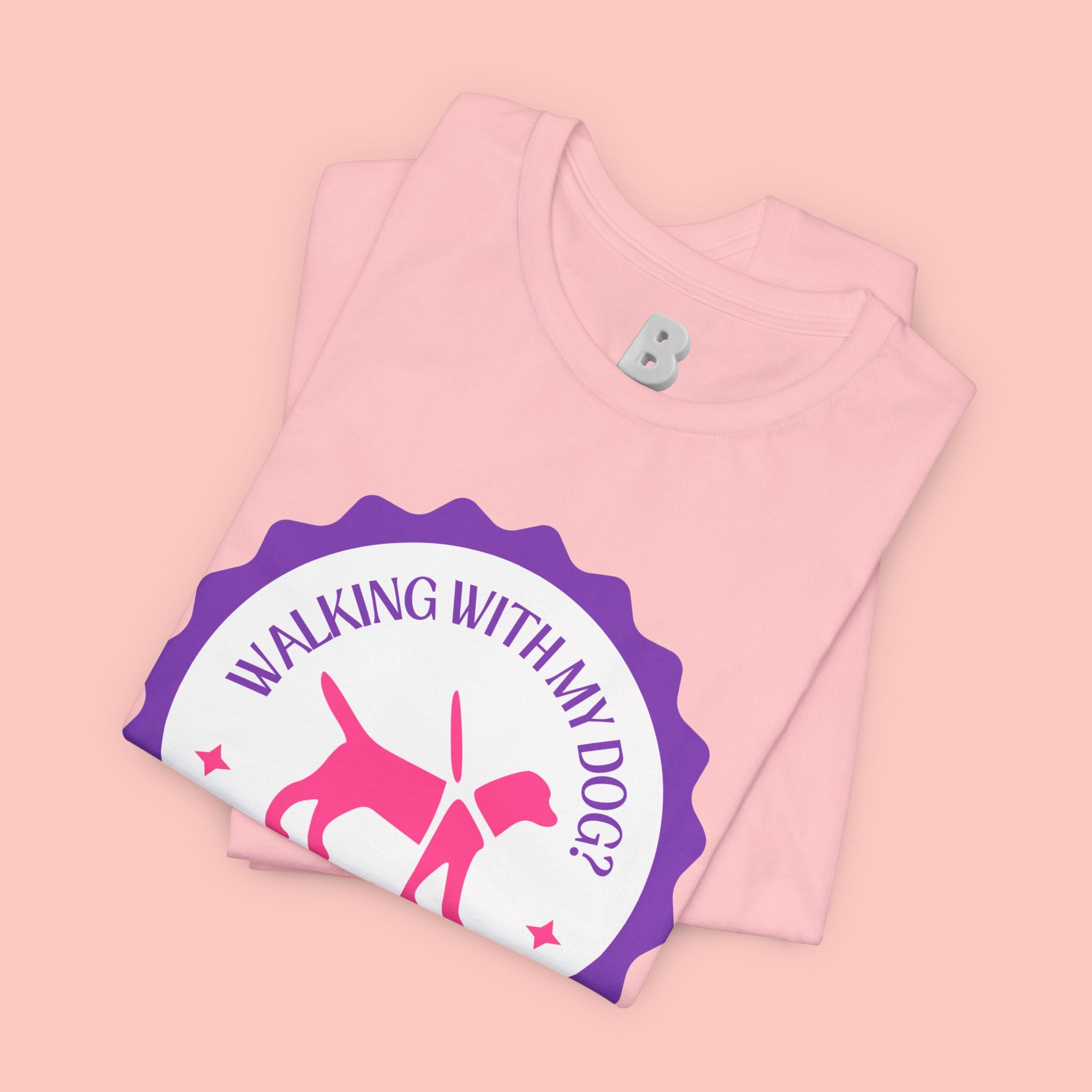 Walking With My Dogs T‑Shirt — "Can't Say No" Dog Lover Tee