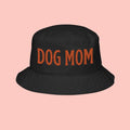 Dog Mom Embroidered Bucket Hat — Casual Pet Lover Sun Hat