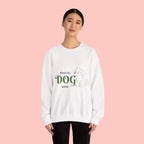 Proud Dog Mom Sweatshirt – Cute Dog Outline Crewneck for Pet Lovers