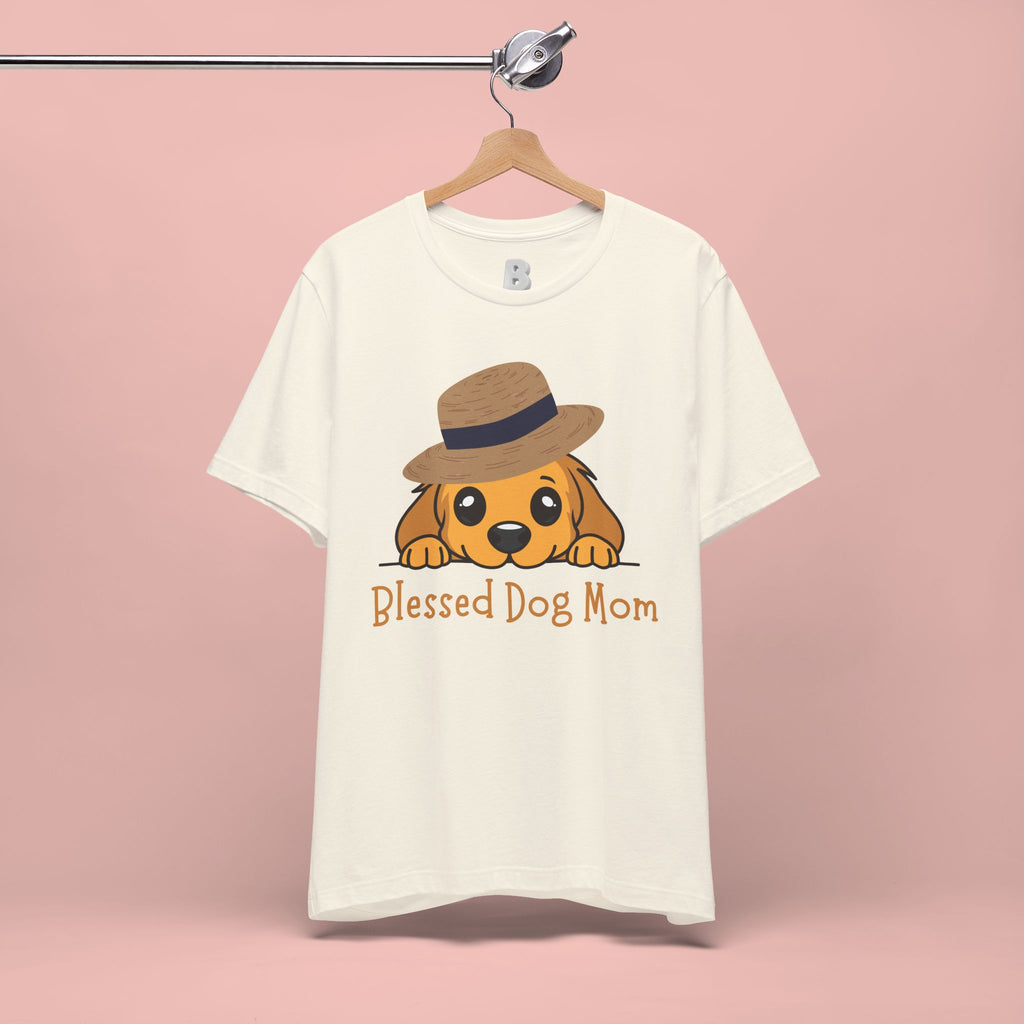 Blessed Dog Mom T-Shirt — Cute Puppy Graphic Tee for Dog Lovers
