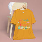 Less People More Dogs T-Shirt – Cute Dog Bowl & Bone Graphic Tee