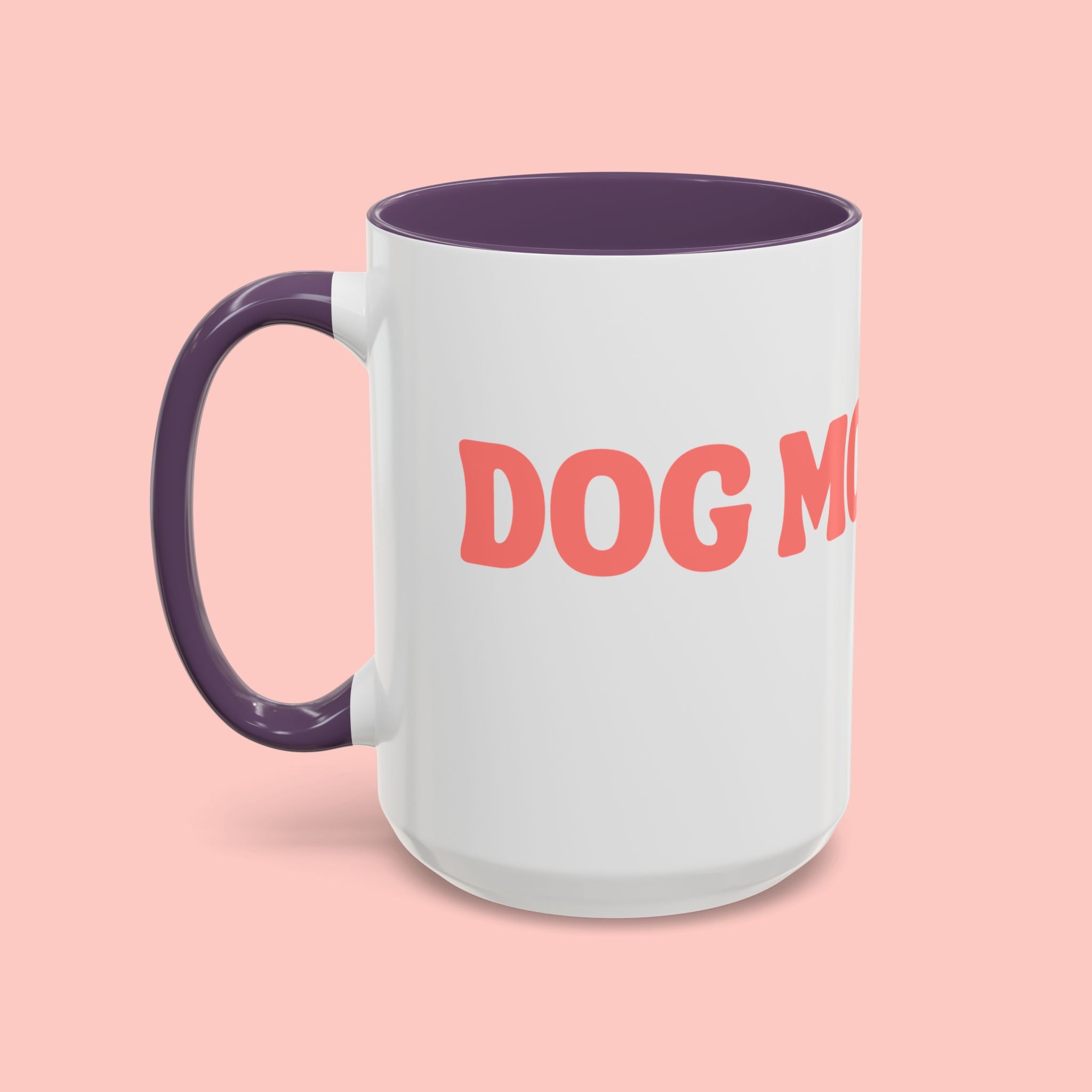 Mom Club Coffee Mug — Cute Paw Print Accent Mug for Dog Moms (11/15 oz)