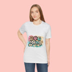 Dog Mom T-Shirt – Cute Paw Print Graphic Tee for Pet Lovers