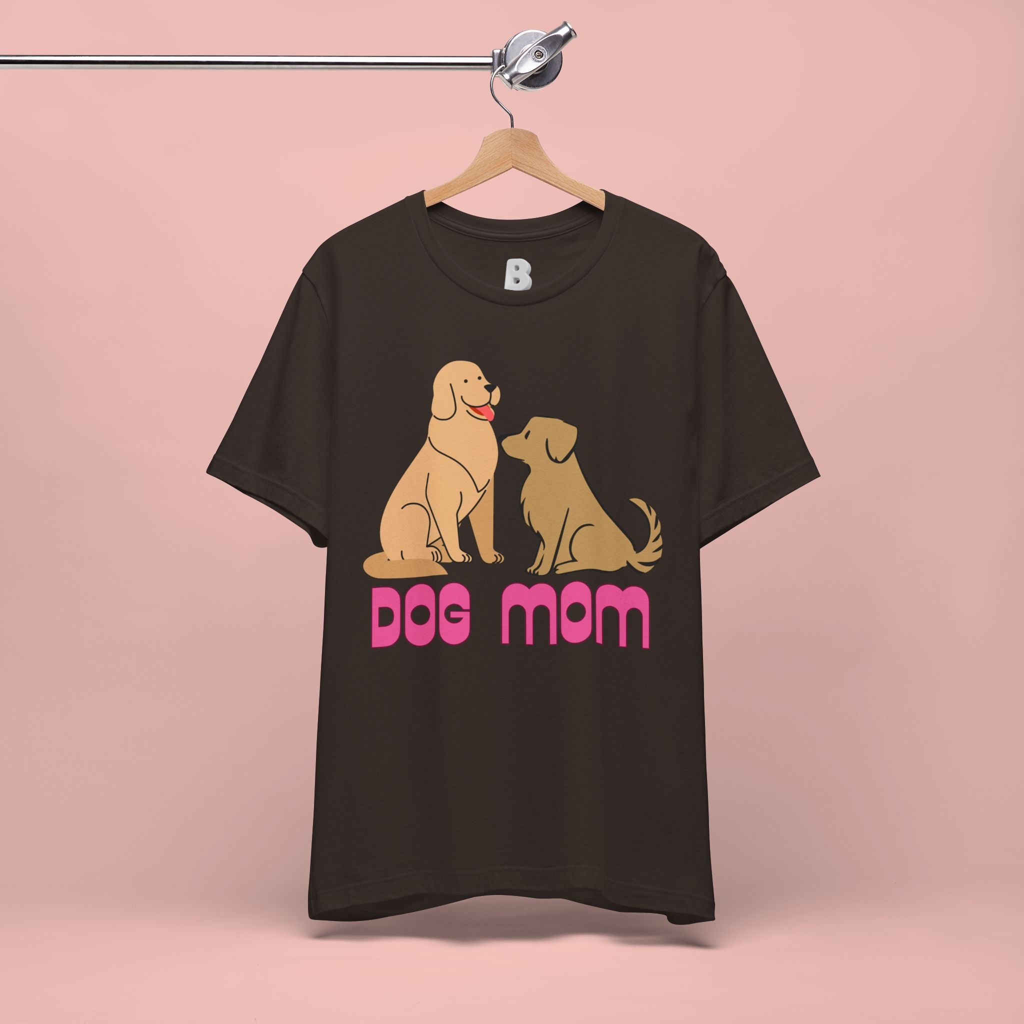 Dog Mom T‑Shirt — Cute Retro Dogs Graphic Tee for Dog Lovers