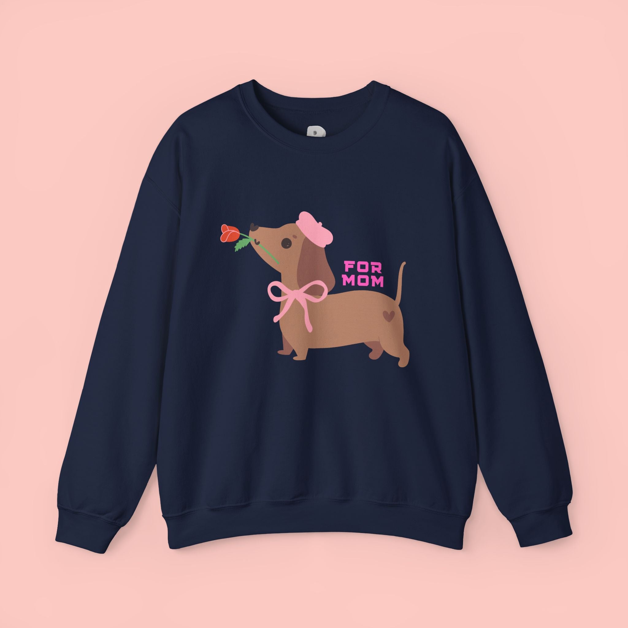Dachshund 'For Mom' Crewneck Sweatshirt – Cute Dog Mom Gift