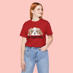 I'm Counting on My Dog T-Shirt — Cute Cavalier Dog Graphic Tee for Dog Lovers