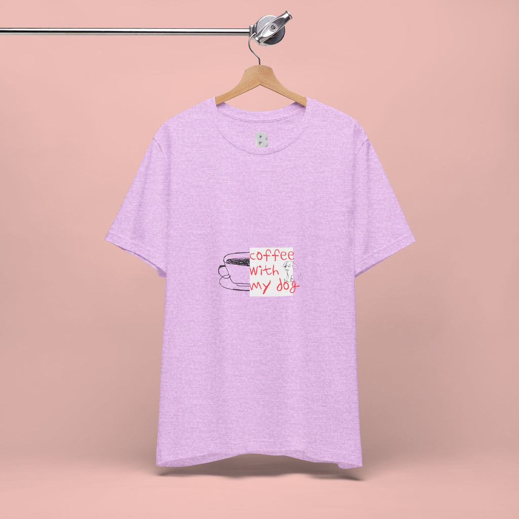 Coffee With My Dog Tee — Cute Dog Lover Coffee T‑Shirt