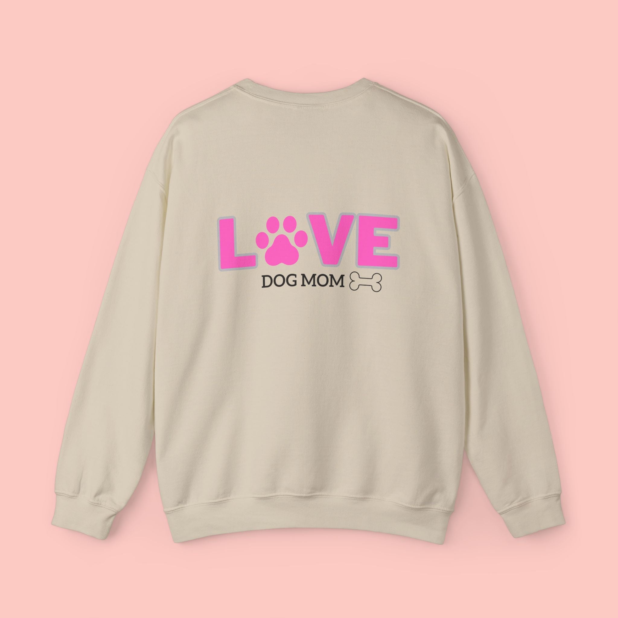 Dog Mom Love Crewneck Sweatshirt