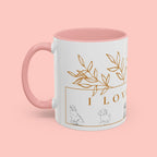 I Love Dogs Accent Coffee Mug — Gold Leaf Dog Lover Ceramic Mug (11oz & 15oz)