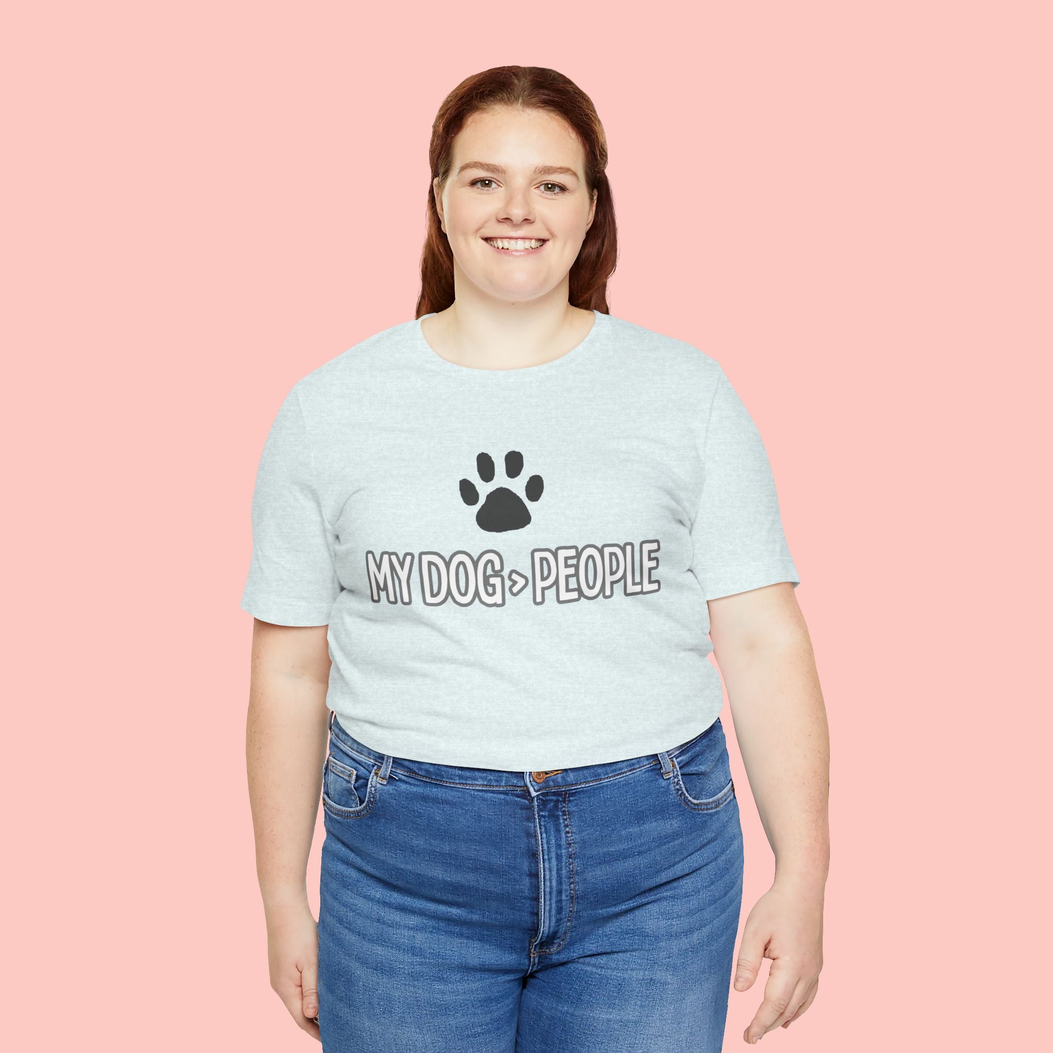 My Dog People T-Shirt — Dog Paw Graphic Tee for Dog Lovers