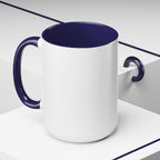Dog Mom Club Accent Coffee Mug — Funny Pet Lover Gift (11/15 oz)