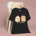Just Chilling Dog T-Shirt — Cute Me & My Dog Matching Tee