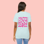 Proud Dog Mom T-Shirt — Retro Pink Graphic Tee for Pet Lovers
