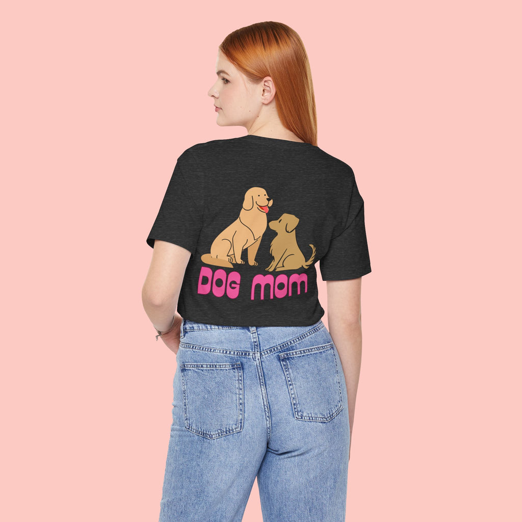 Dog Mom T‑Shirt — Cute Cartoon Dogs Graphic Tee for Pet Moms
