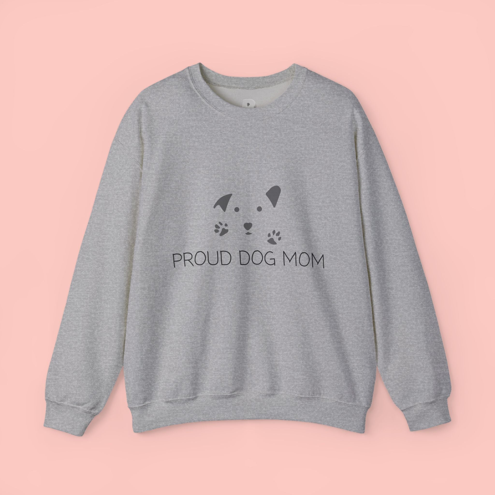 Proud Dog Mom Crewneck Sweatshirt
