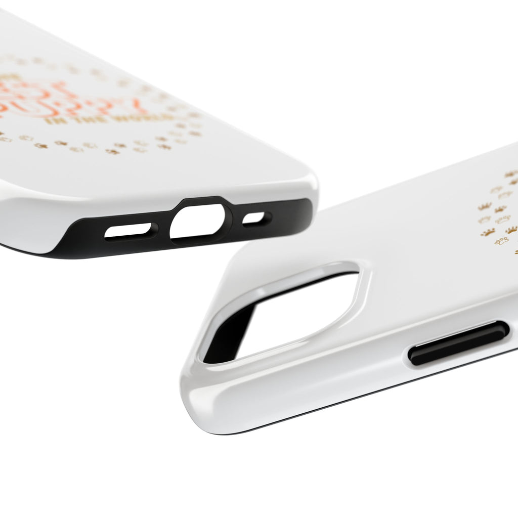 Best Puppy Phone Case — Cute Paw Print Tough Phone Case