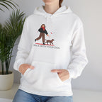 Dog Walk Hoodie — "Walk With Your Dog" Cozy Pet Lover Sweatshirt