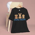 Dog Mom Tee — "Dog Mom: It Is Not A Hobby, It Is A Lifestyle" Cute Puppy Graphic T‑Shirt