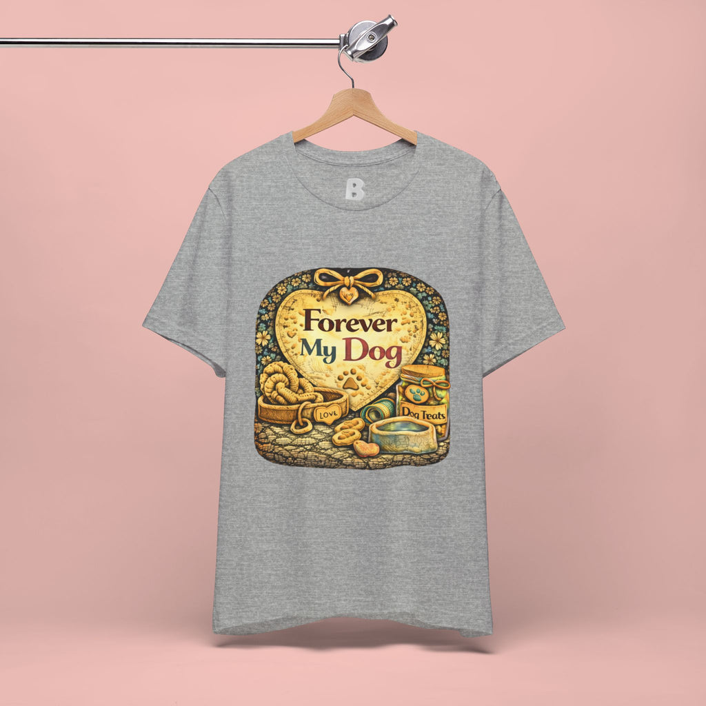 Dog T-Shirt — "Forever My Dog" Vintage Pet Lovers Tee