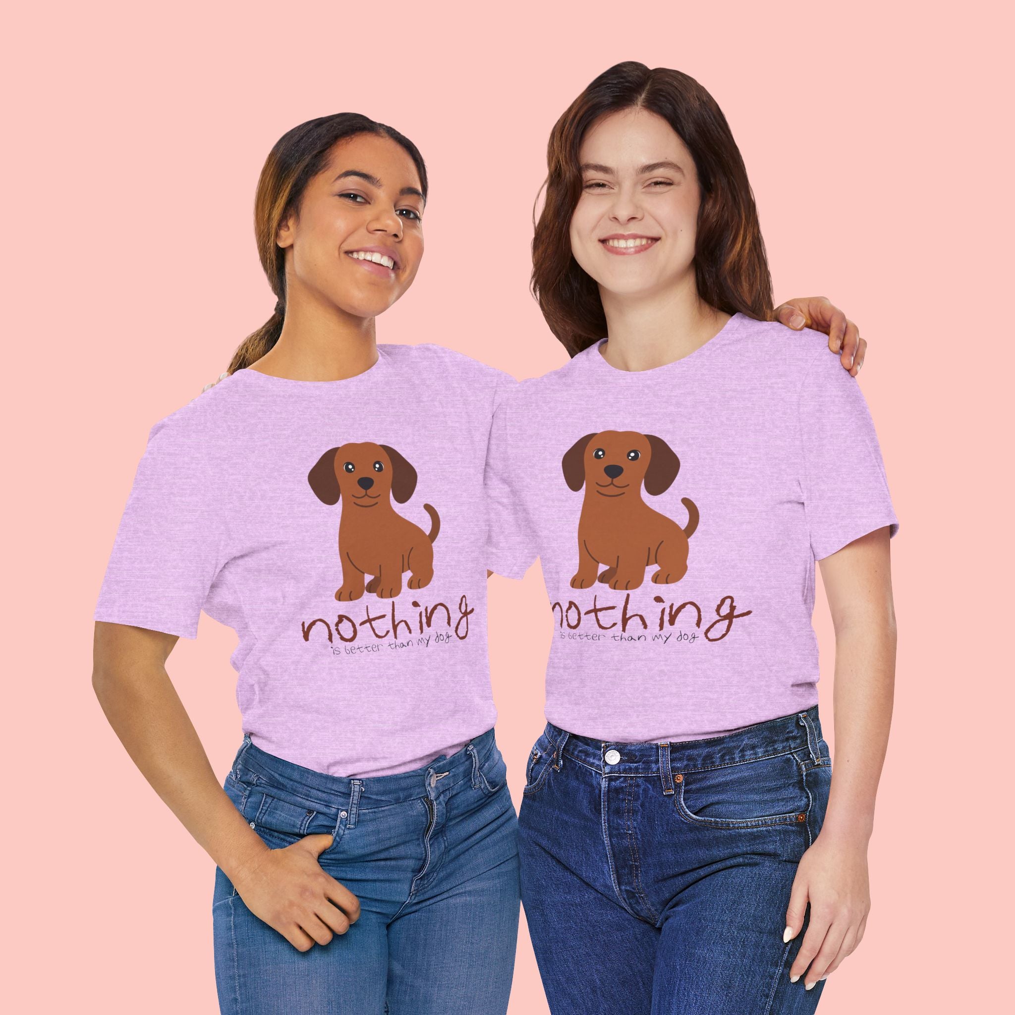 Dachshund Puppy Tee — "Nothing Better Than My Dog" Cute Dog Lover T-Shirt