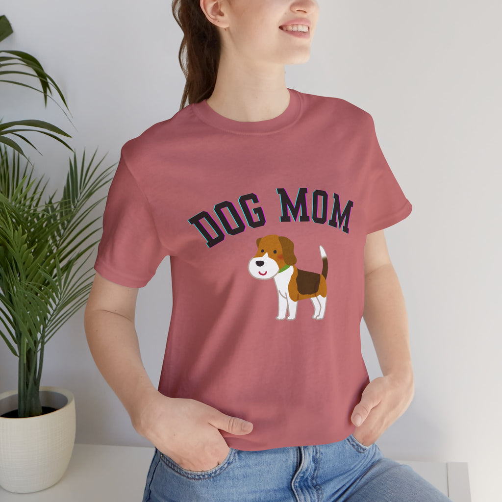 Dog Mom T-Shirt — Cute Beagle Graphic Tee for Dog Lovers