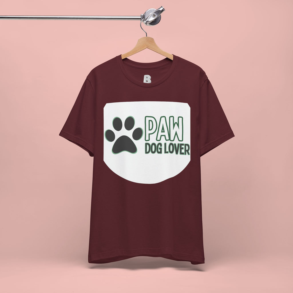 Paw Dog Lover T-Shirt — Cute Paw Print Tee for Dog Owners