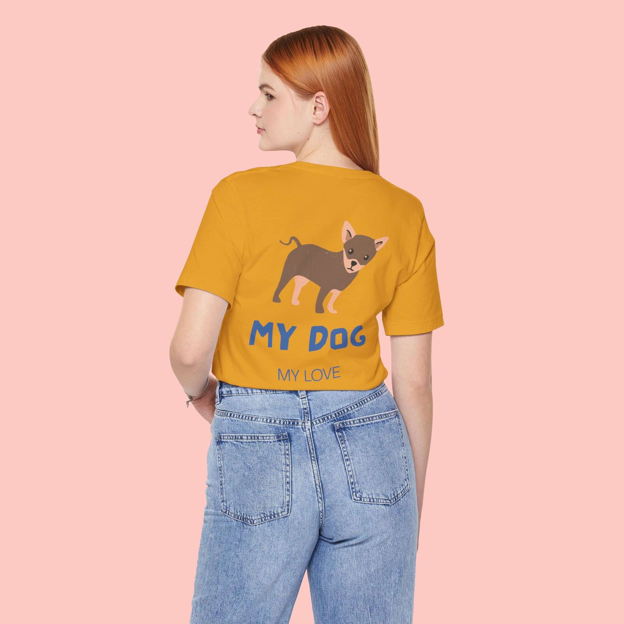 My Dog My Love T-Shirt — Cute Chihuahua Graphic Tee