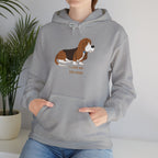 Dog Mom Hoodie — Cute Basset Hound I Love My Dog Mom Sweatshirt