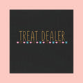 Car Magnet – “Threat Dealer” Paw Print Funny Pet Lover Magnet
