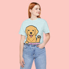 Love Your Dog Tee — Cute Golden Retriever Graphic T-Shirt
