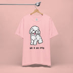 Me & My Dog T-Shirt — Cute Cartoon Puppy Tee for Dog Lovers
