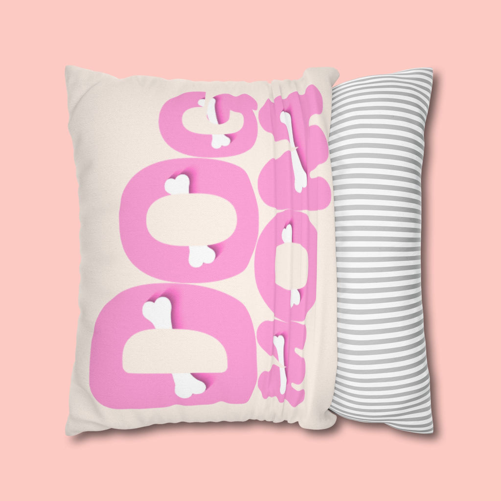 Spun Polyester Square Pillowcase