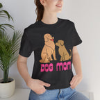Dog Mom T‑Shirt — Cute Retro Dogs Graphic Tee for Dog Lovers