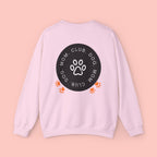Dog Mom Club Sweatshirt — Paw Print Crewneck