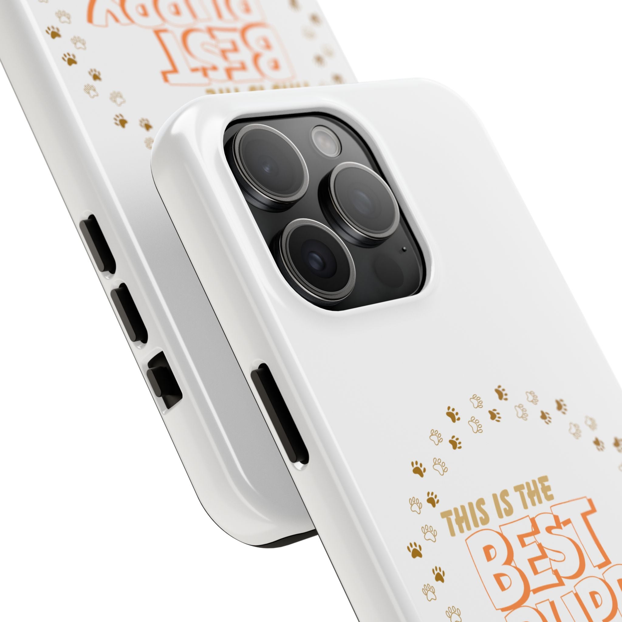 Best Puppy Phone Case — Cute Paw Print Tough Phone Case