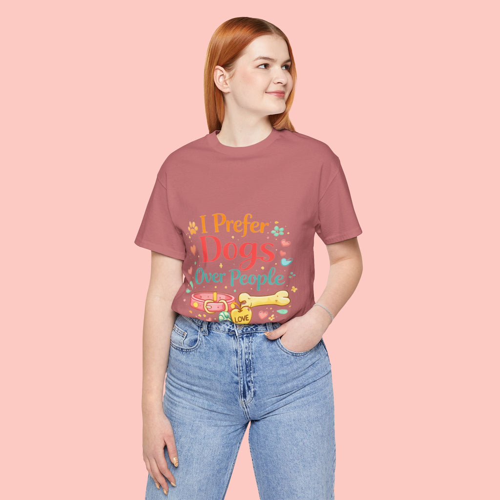 I Prefer Dogs Over People T-Shirt