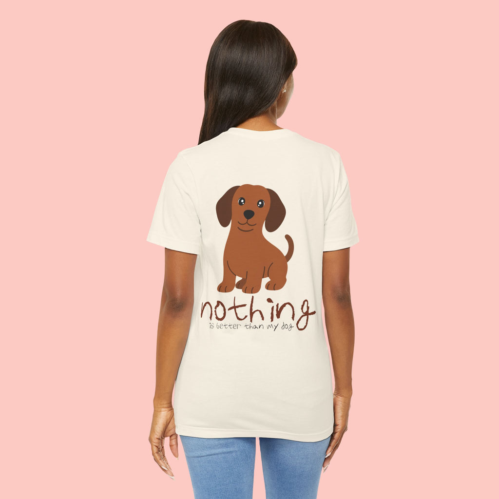 Dachshund Dog Tee — “Nothing Is Sweeter Than My Dog” Graphic T-Shirt