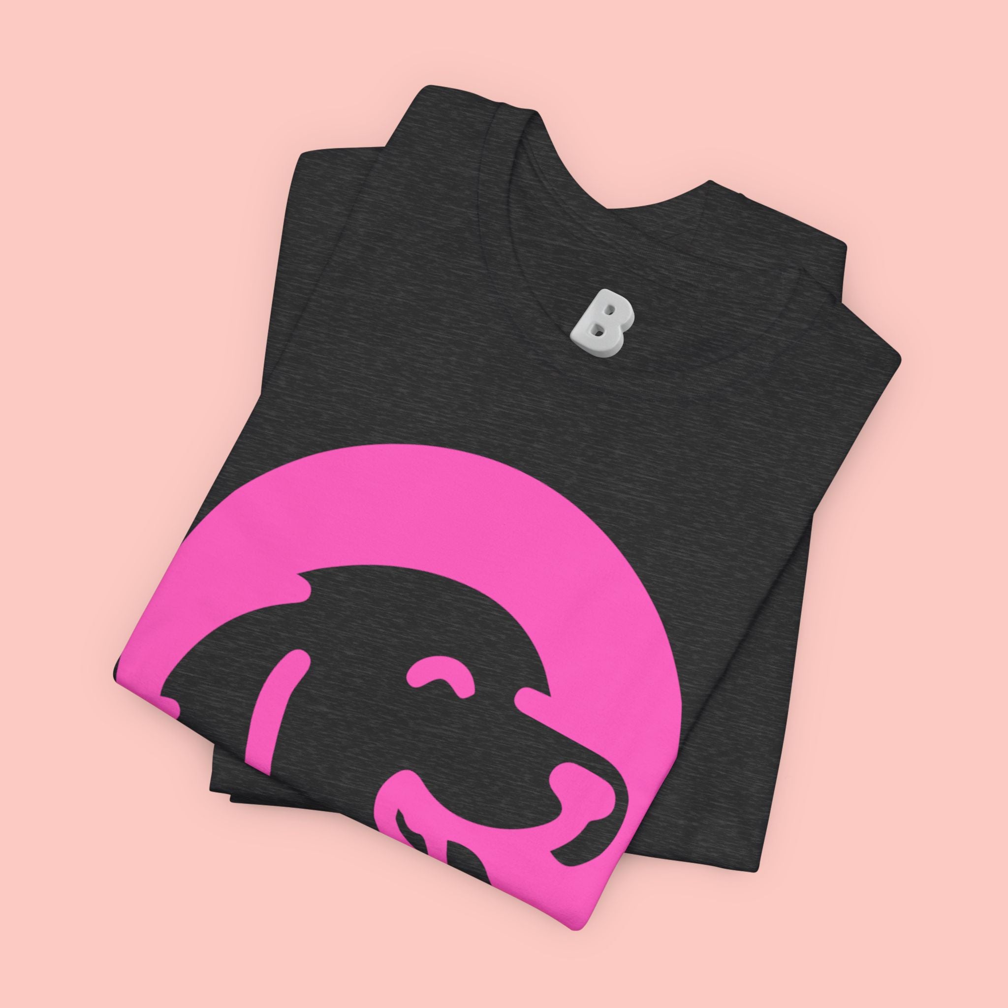 All Smiles Mom's Rules T-Shirt — Cute Pink Dog Graphic Tee for Moms & Pet Lovers