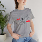 T-Shirt — "Me  My Dog" Minimalist Paw & Hand Illustration