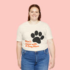 Don’t Mess With A Dog Mom T-Shirt — Paw Print Tee for Dog Lovers