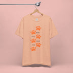 Dog Mom Paw Print T-Shirt — Cute Pet Lover Graphic Tee