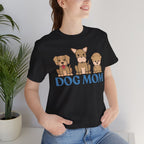 Dog Mom Tee — "Dog Mom: It Is Not A Hobby, It Is A Lifestyle" Cute Puppy Graphic T‑Shirt