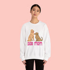 Dog Mom Sweatshirt — Cute Cartoon Dogs "Dog Mom" Crewneck