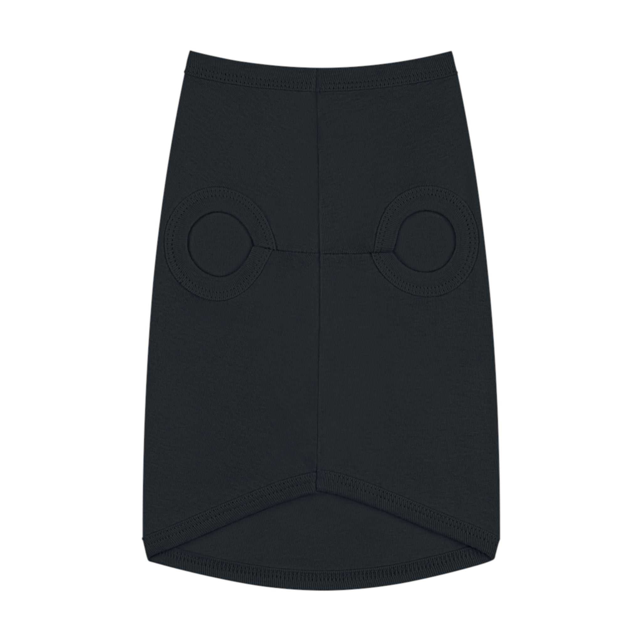 Pet Tank Top — "Certified Good Girl" Pink Paw Hearts Dog Tank