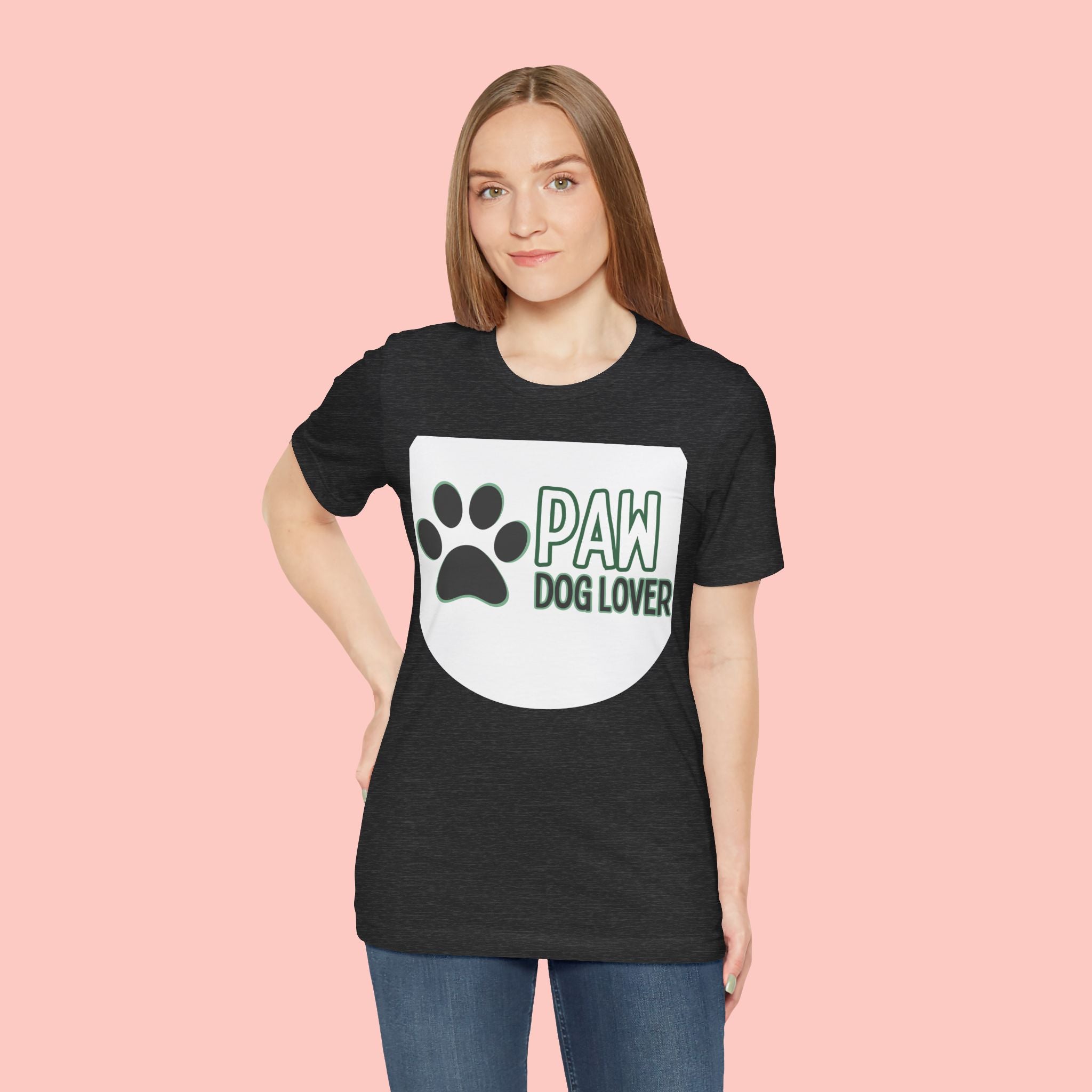 Paw Dog Lover T-Shirt — Cute Paw Print Tee for Dog Owners