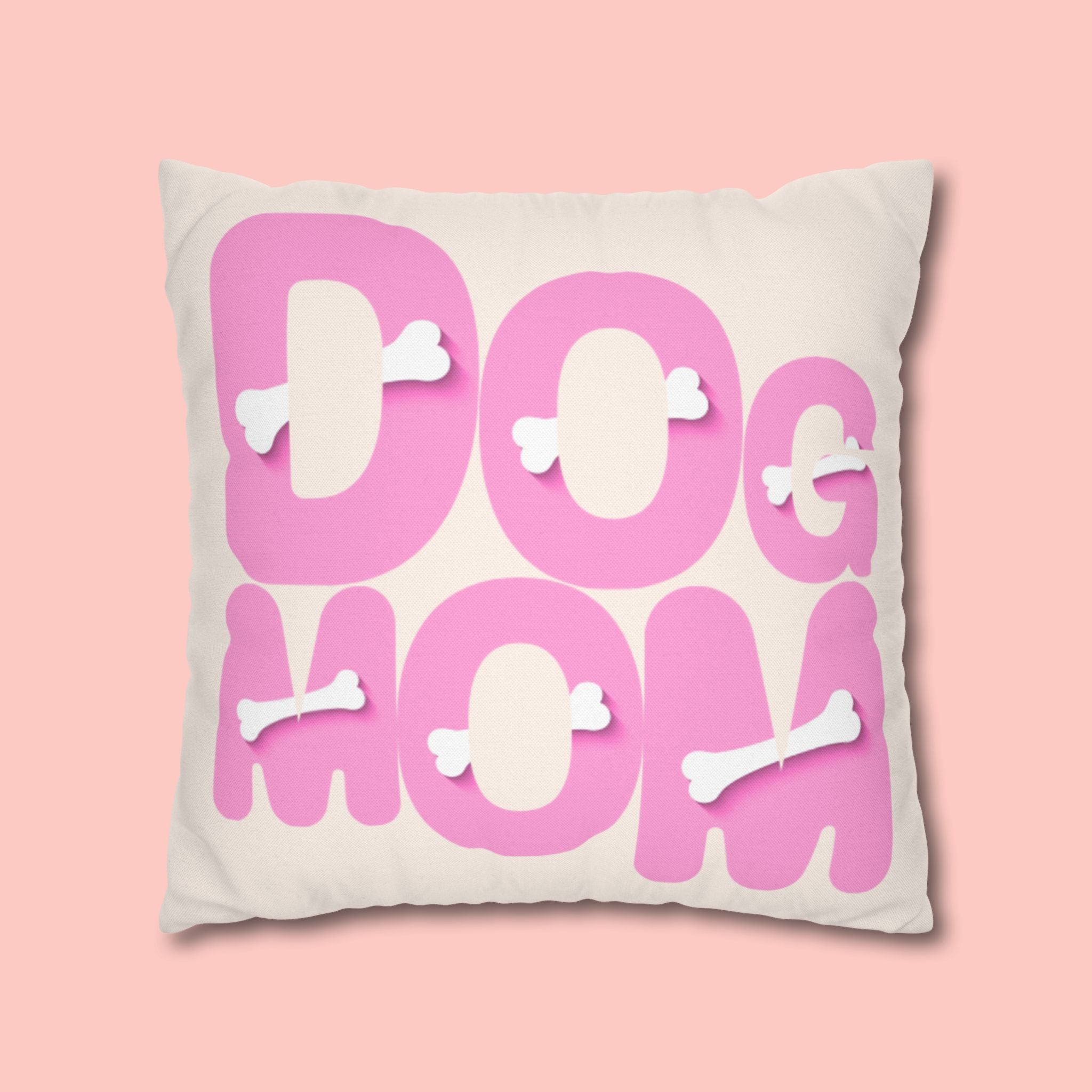 Spun Polyester Square Pillowcase
