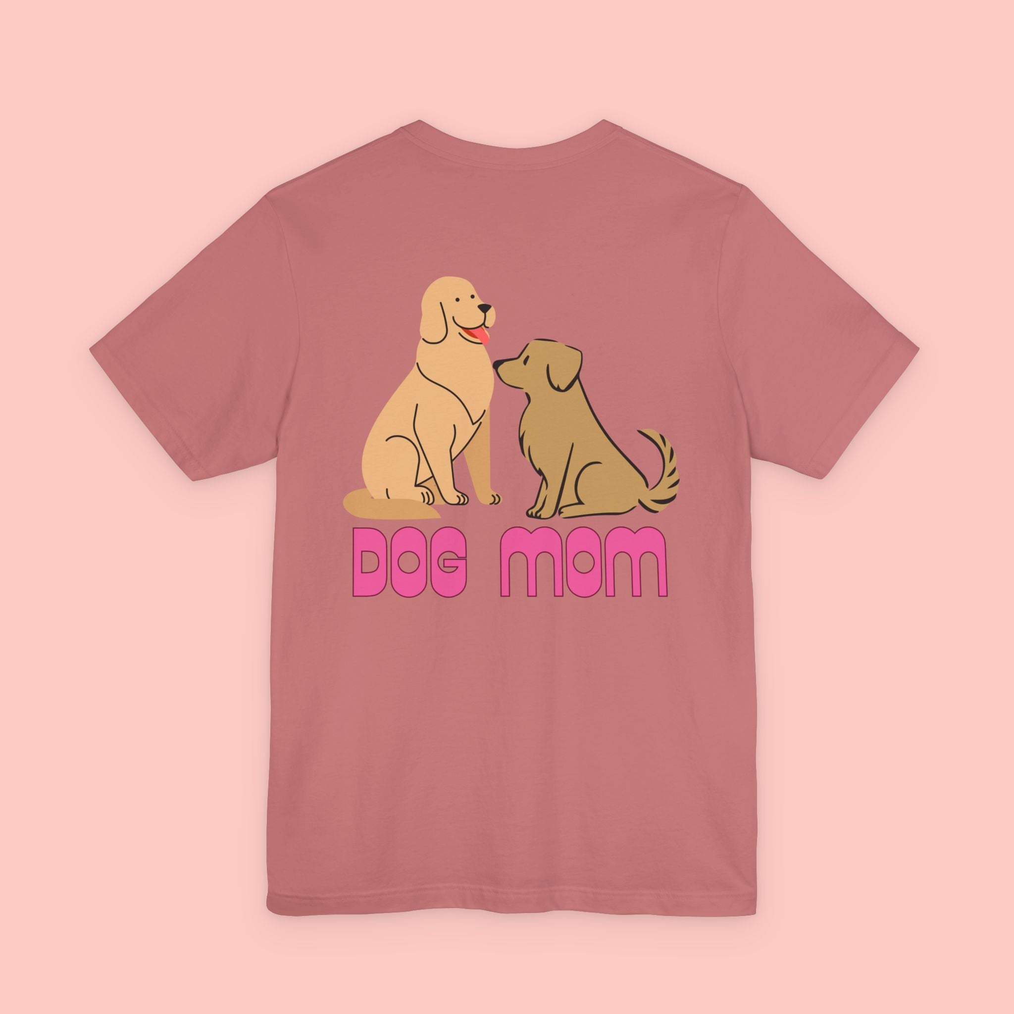 Dog Mom T‑Shirt — Cute Cartoon Dogs Graphic Tee for Pet Moms
