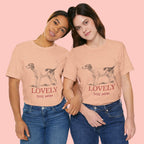 Lovely Dog Mom T-Shirt — Vintage Sketch Dog Graphic Tee